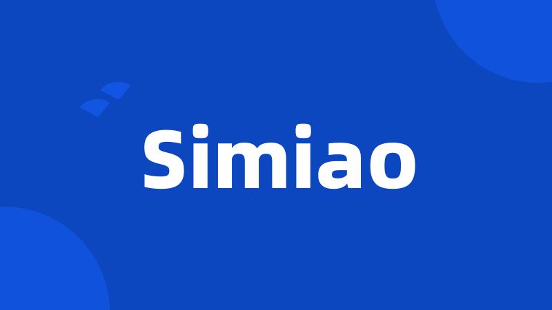 Simiao