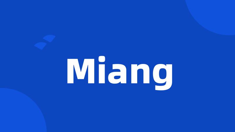 Miang