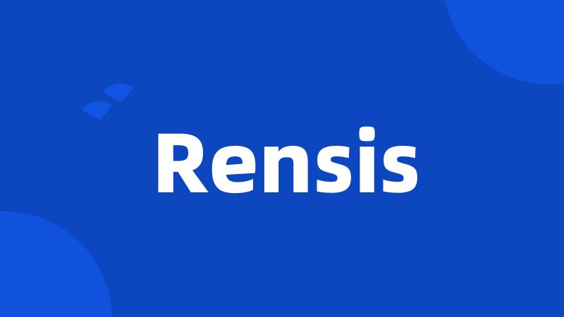 Rensis