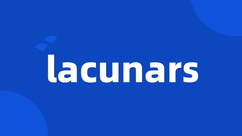 lacunars