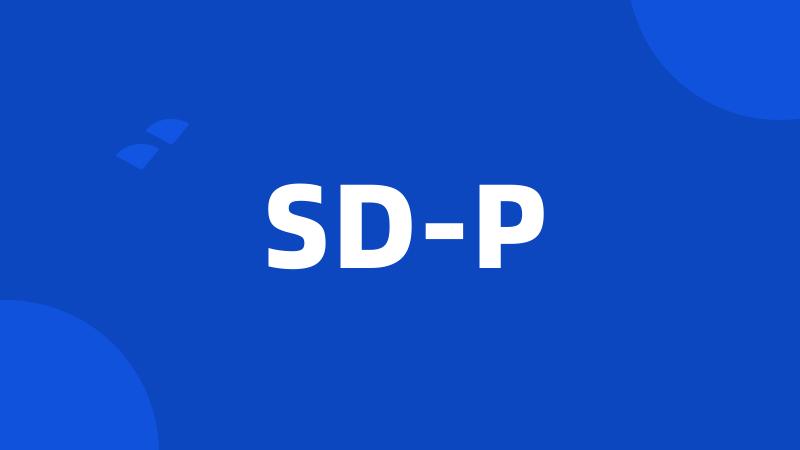 SD-P