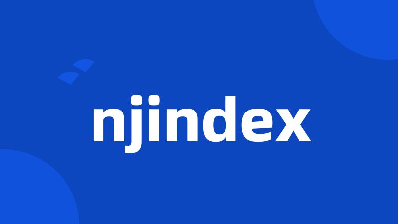 njindex