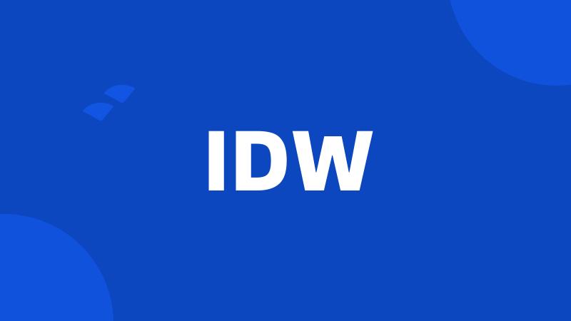 IDW