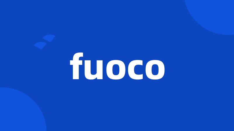 fuoco