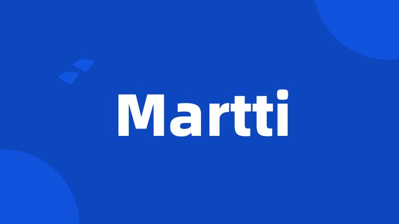 Martti