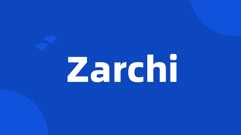 Zarchi