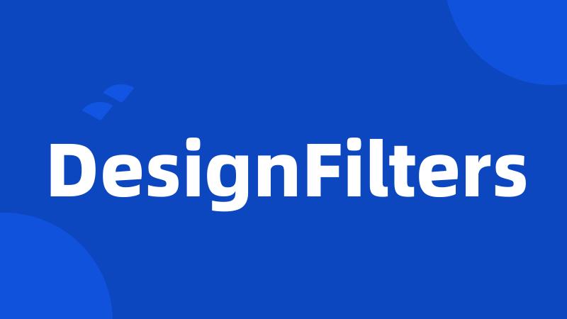 DesignFilters