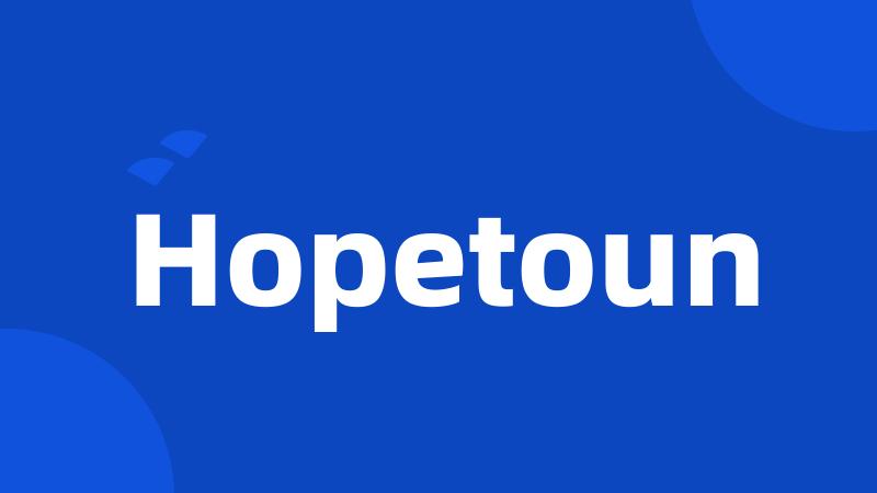 Hopetoun