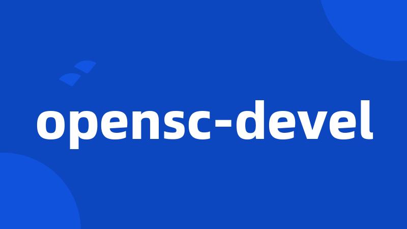 opensc-devel