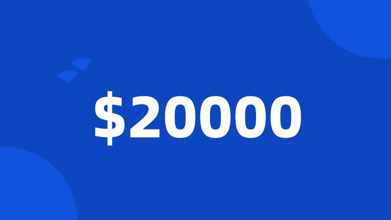 $20000