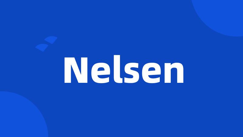 Nelsen