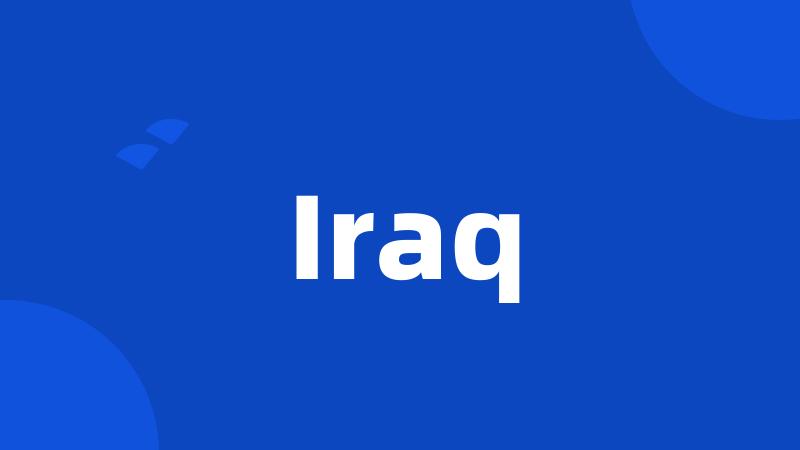 Iraq