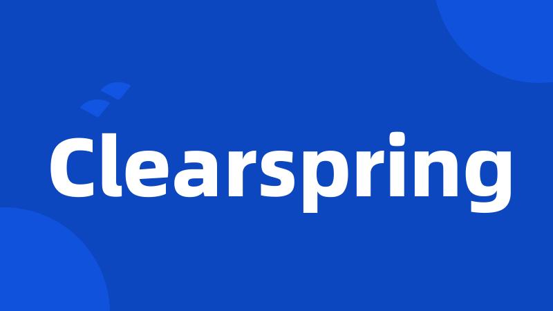 Clearspring