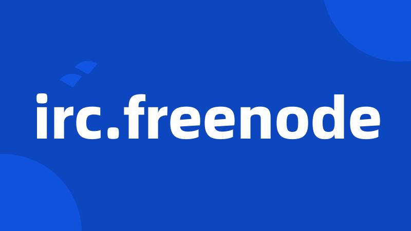 irc.freenode