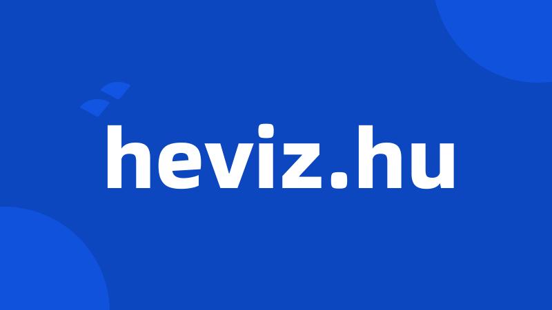 heviz.hu