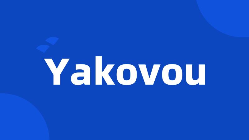 Yakovou