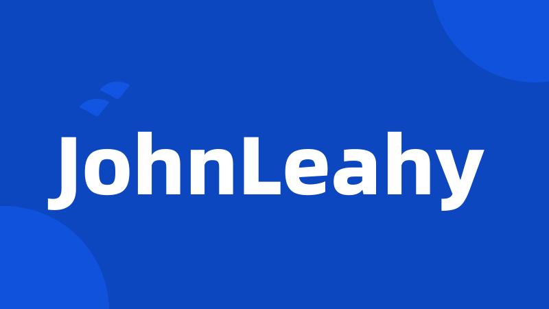 JohnLeahy