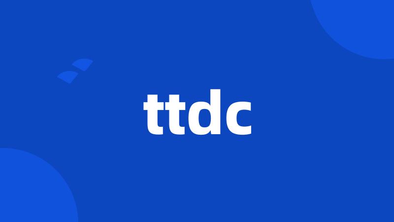 ttdc