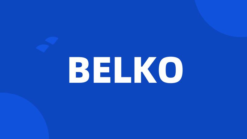 BELKO