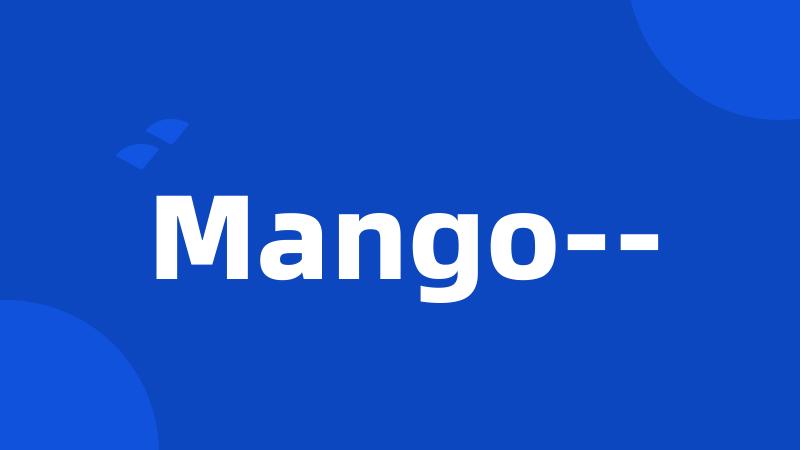 Mango--