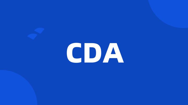 CDA