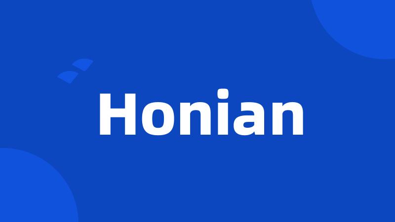 Honian