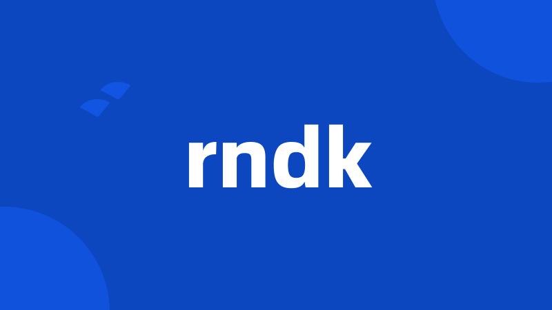 rndk