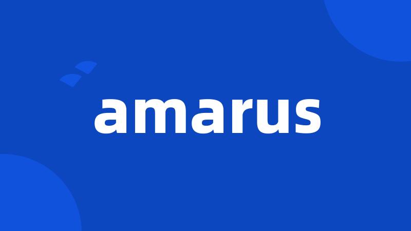 amarus