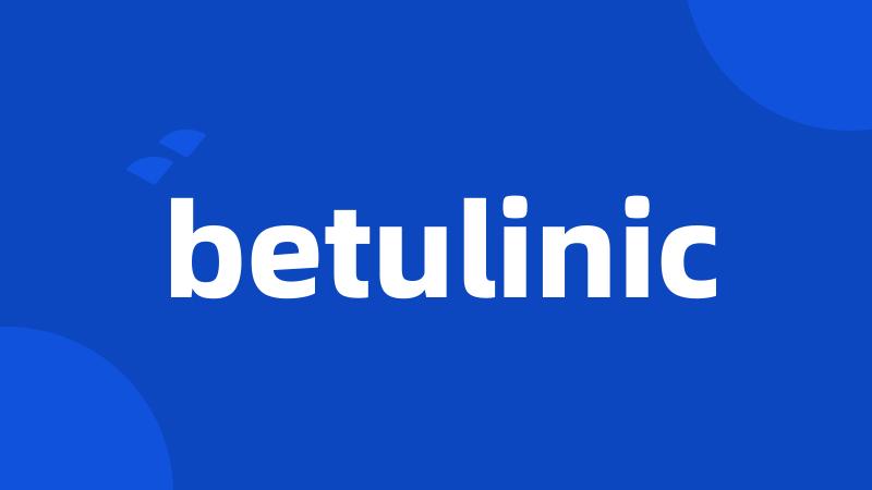 betulinic