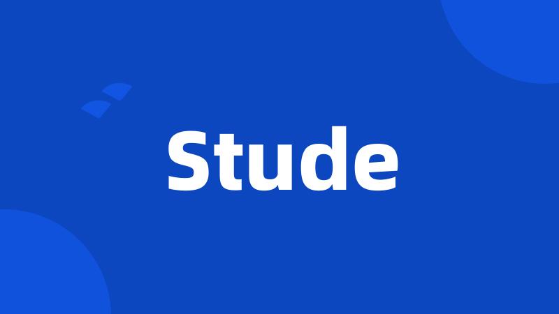 Stude