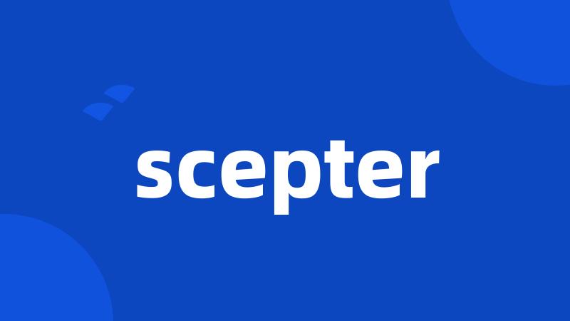 scepter