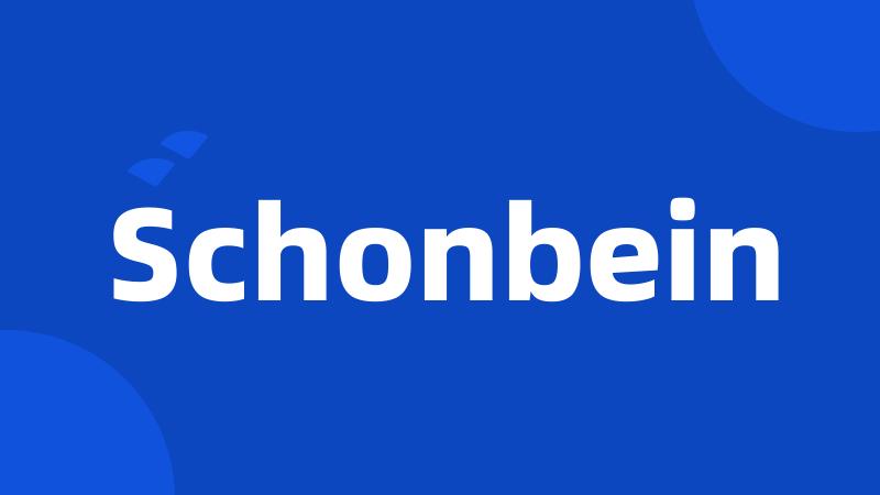 Schonbein