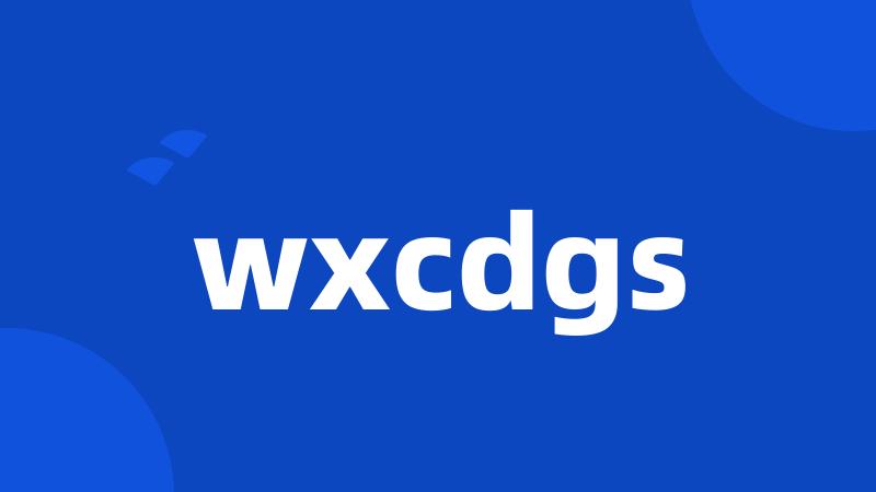 wxcdgs