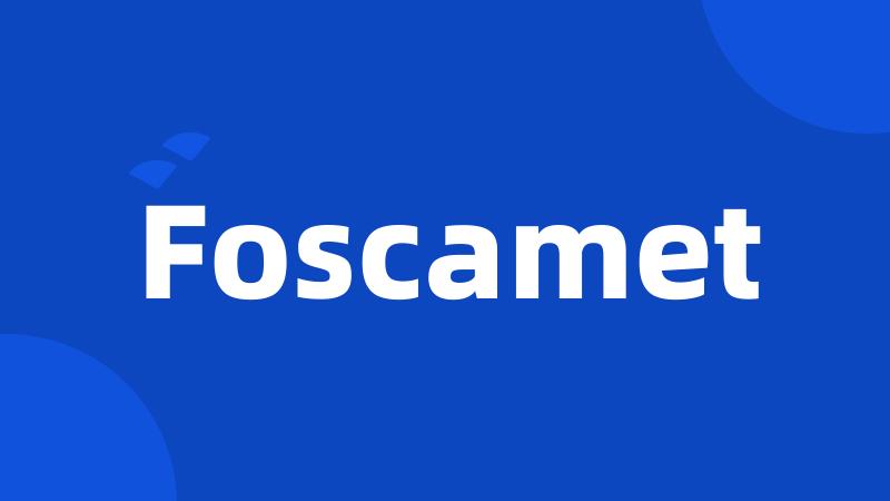 Foscamet