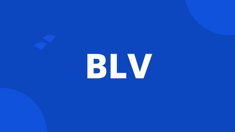 BLV