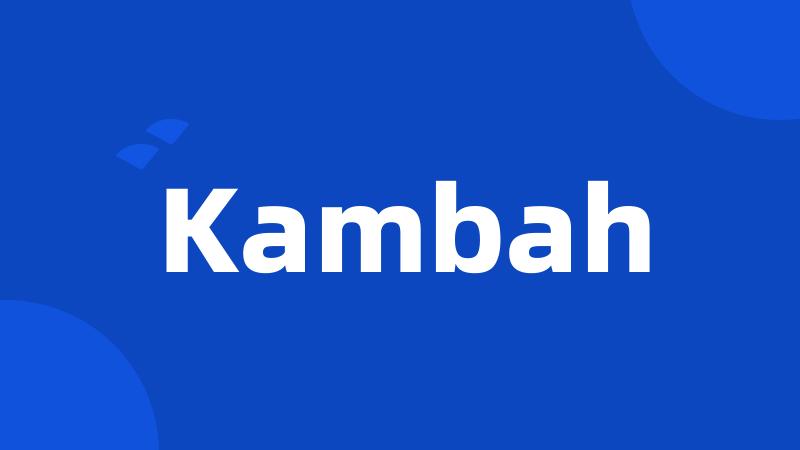 Kambah