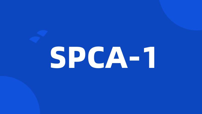 SPCA-1