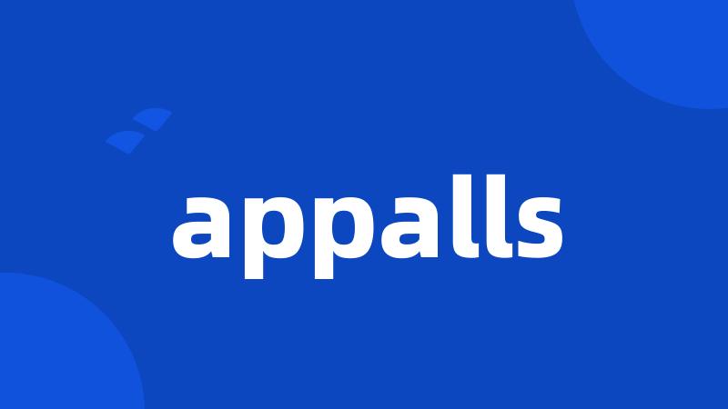 appalls