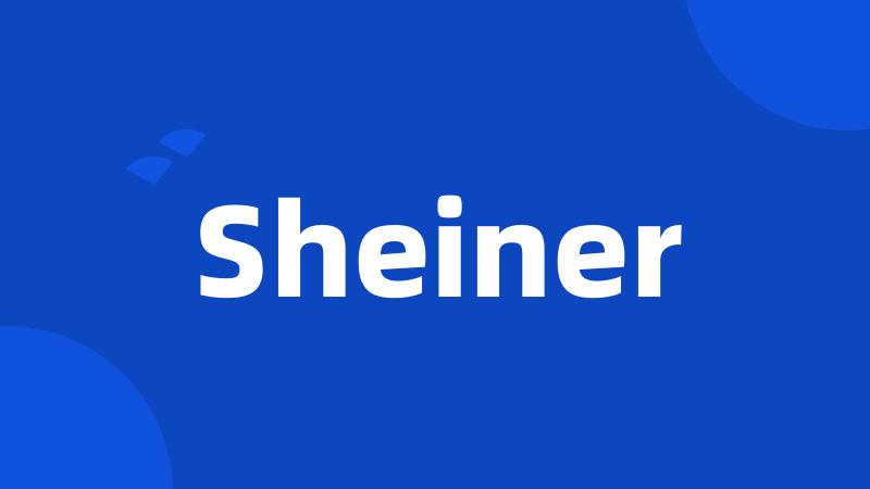 Sheiner