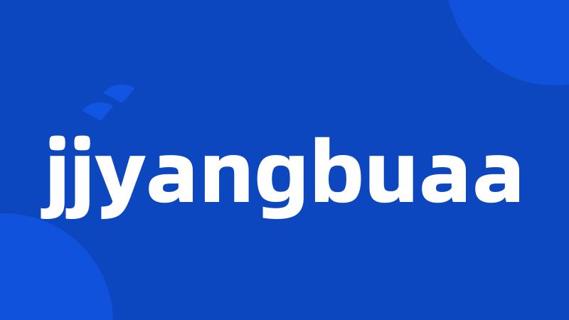 jjyangbuaa