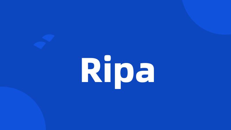 Ripa