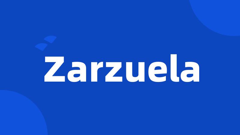 Zarzuela