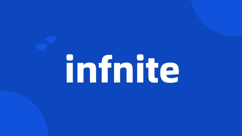 infnite