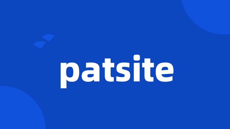 patsite