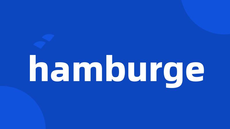 hamburge