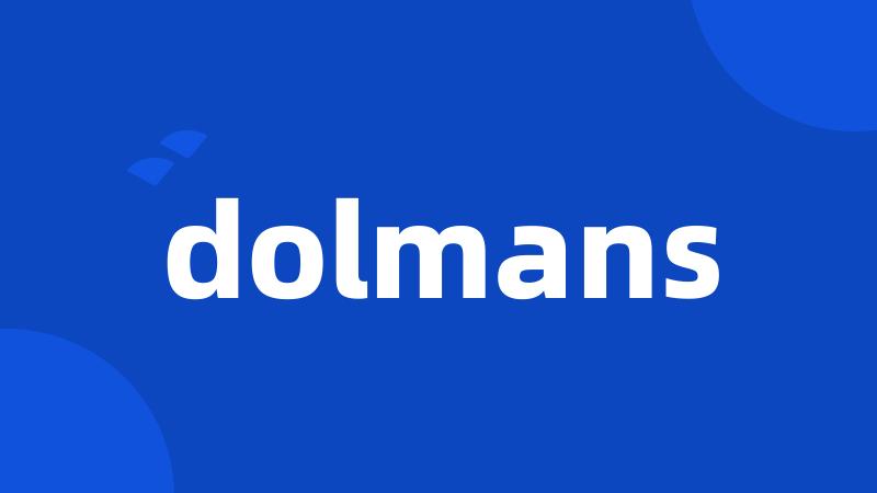 dolmans