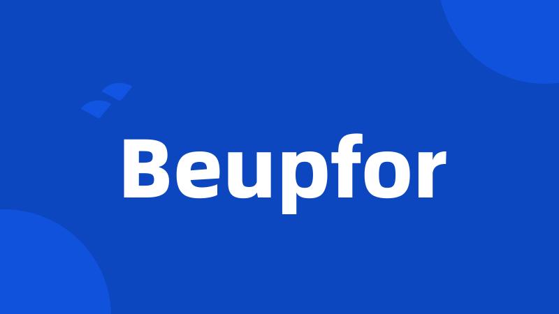 Beupfor