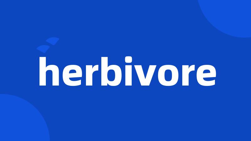 herbivore