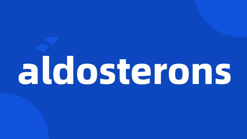 aldosterons