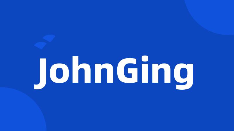 JohnGing